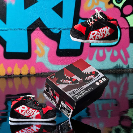 Pūkainas mājas čības "Urban Feet" XL
