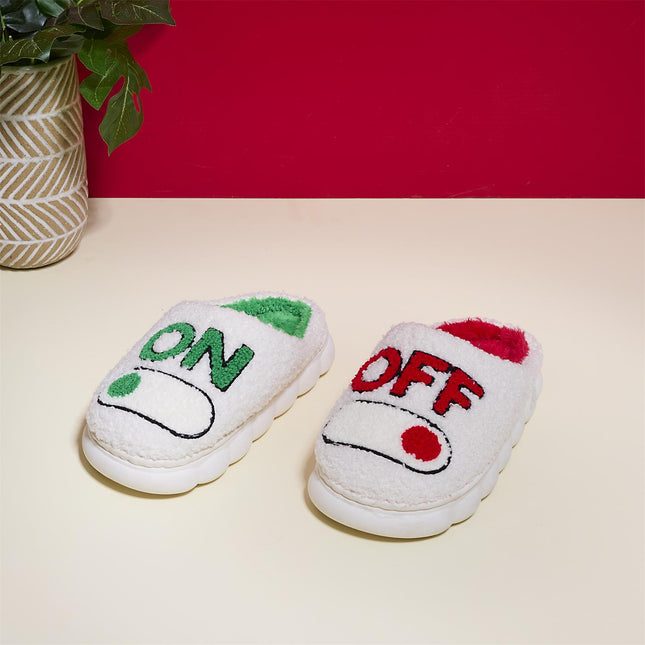 Stilīgas mājas čības “On / Off”