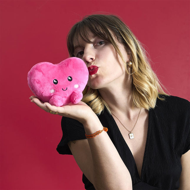 Plīša sirsniņa “Lovely” – mīkstā rotaļlieta 14 cm