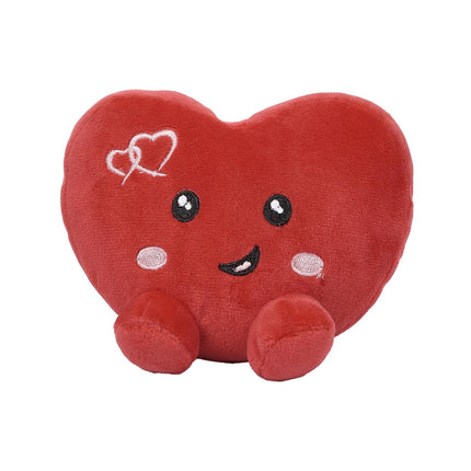 Plīša sirsniņa “Lovely” – mīkstā rotaļlieta 14 cm