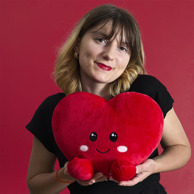 Plīša sirds “Lovely” – mīkstā rotaļlieta 25 cm