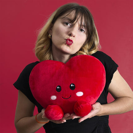 Plīša sirds “Lovely” – mīkstā rotaļlieta 25 cm