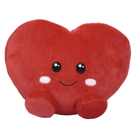Plīša sirds “Lovely” – mīkstā rotaļlieta 25 cm