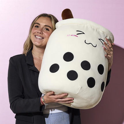 XXL plīša spilvens “Bubble Tea” – 70 cm