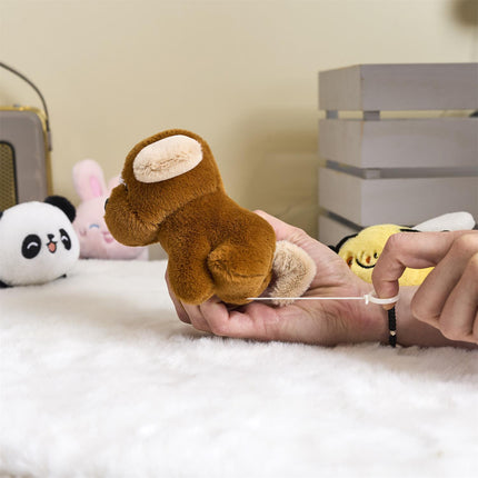 Kawaii uzvelkamā plīša rotaļlieta 10 cm