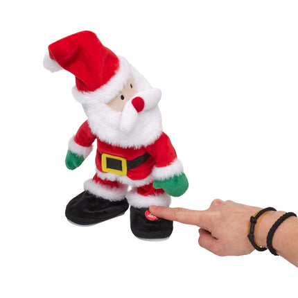 Muzikāls un dejojošs Ziemassvētku vecītis, 30 cm