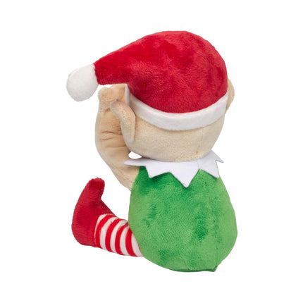 Dziedošs un kustīgs Ziemassvētku elfs “Paslēpes”, 24 cm