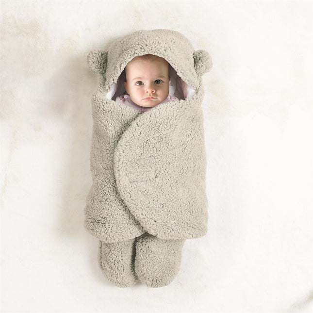 Mazuļa ietināmā aploksne “Lācītis” – silts un maigs komforts mazulim