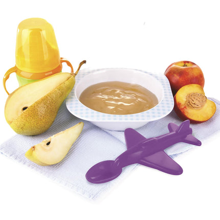 Bērnu karotītes “Lidmašīna” – komplekts 2 gab.