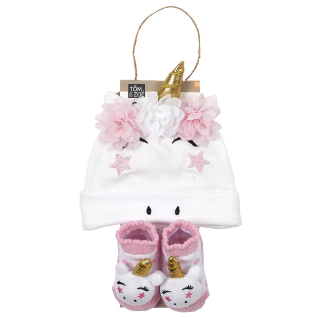 Bērnu komplekts: cepurīte un zeķītes (2-daļīgs komplekts)