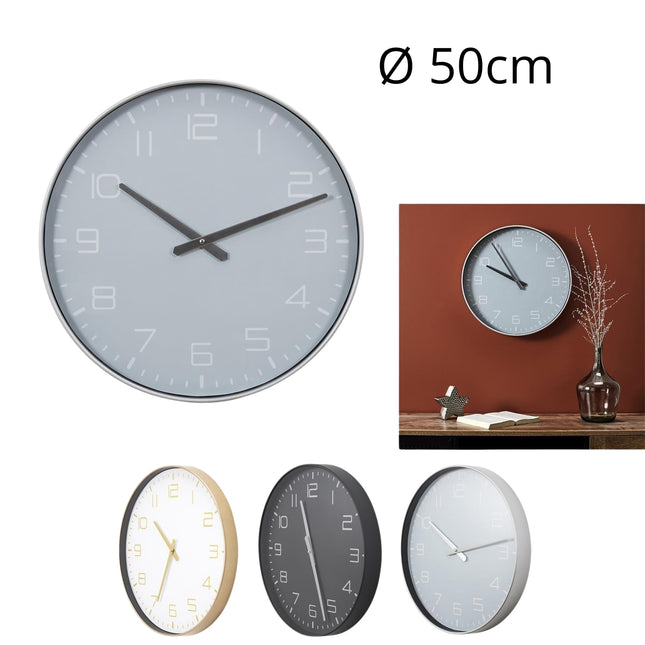 Sienas pulkstenis Ø50 cm