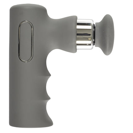 Mini masāžas pistole – muskuļu relaksācijai (12,8 × 3,8 × 3,8 cm)