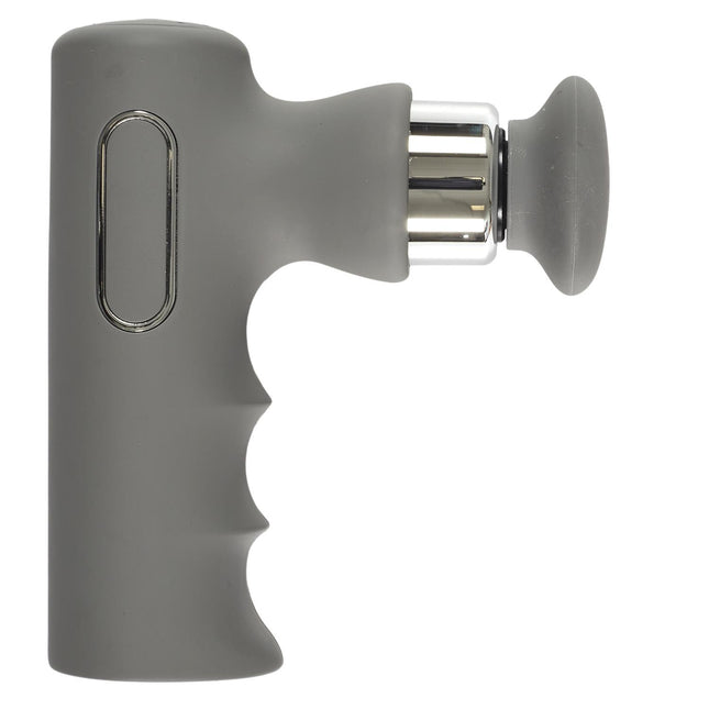 Mini masāžas pistole – muskuļu relaksācijai (12,8 × 3,8 × 3,8 cm)