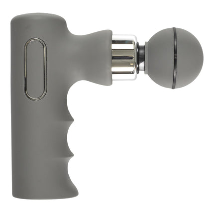 Mini masāžas pistole – muskuļu relaksācijai (12,8 × 3,8 × 3,8 cm)