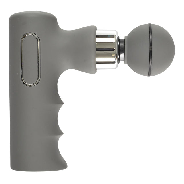 Mini masāžas pistole – muskuļu relaksācijai (12,8 × 3,8 × 3,8 cm)