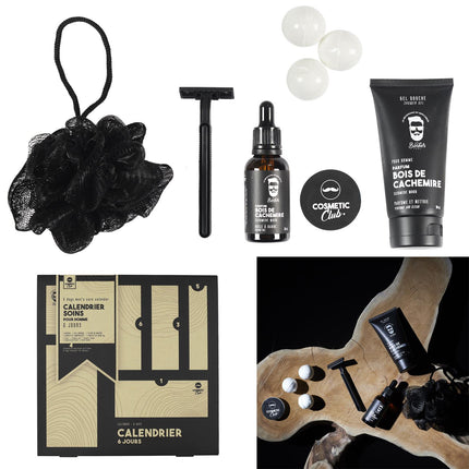 Vīriešu kopšanas dāvanu kalendārs  – 6 dienas