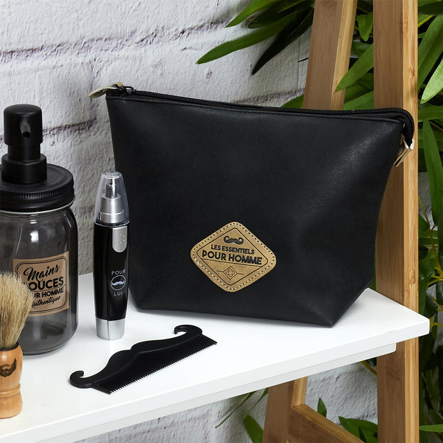 Vīriešu kosmētikas soma “Gentleman” ar rāvējslēdzēju