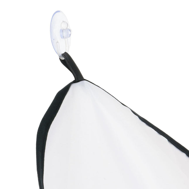 Bārdas un ūsu skūšanās priekšauts ar piesūcekņiem