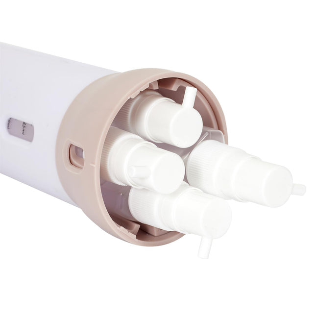 Ceļojumu kosmētikas dozators 4-vienā (30 ml × 4)