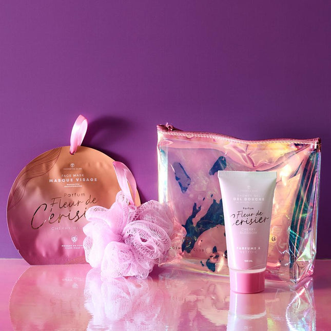 Dušas un kopšanas komplekts Ķiršu ziedu aromāts