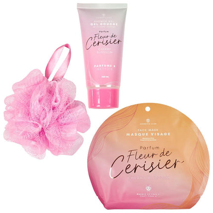 Dušas un kopšanas komplekts Ķiršu ziedu aromāts