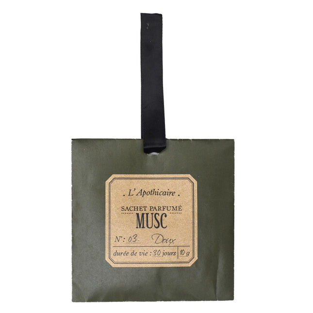 Aromātiskie maisiņi L’Apothicaire – dzintars,kokvilna un muskuss