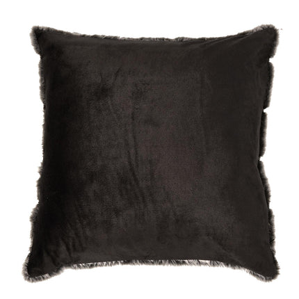 Dekoratīvais spilvens ar mākslīgās kažokādas efektu, 40 × 40 cm