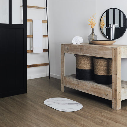 Īpaši absorbējošs un neslīdošs vannas istabas paklājiņš 40 × 60 cm, divi veidi