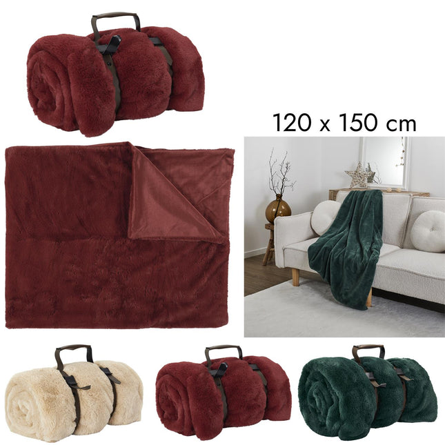 Mīkstais dekoratīvais pleds – 120 × 150 cm