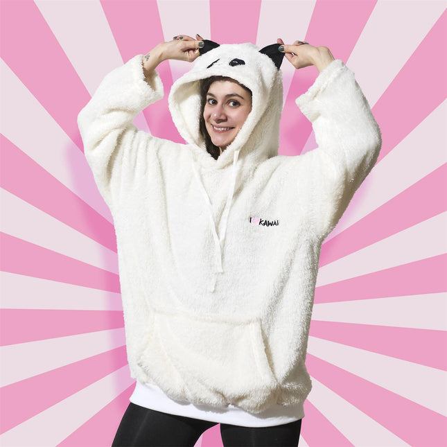 Džemperis ar kapuci (One Size)