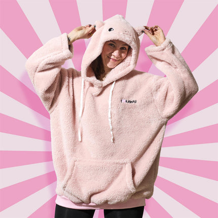 Džemperis ar kapuci (One Size)