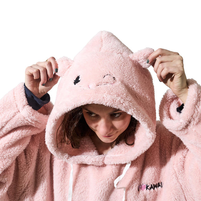 Džemperis ar kapuci (One Size)