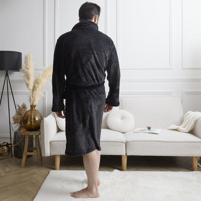 Vīriešu halāts Le Boss – īpaši mīksts, elegants (One Size)