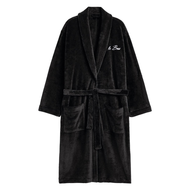 Vīriešu halāts Le Boss – īpaši mīksts, elegants (One Size)