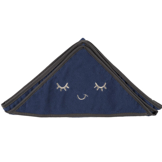 Bērnu kapuces dvielis ar izšuvumu – 75 × 75 cm