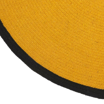 Apaļš paklājs “Mustard Yellow” – Ø 120 cm