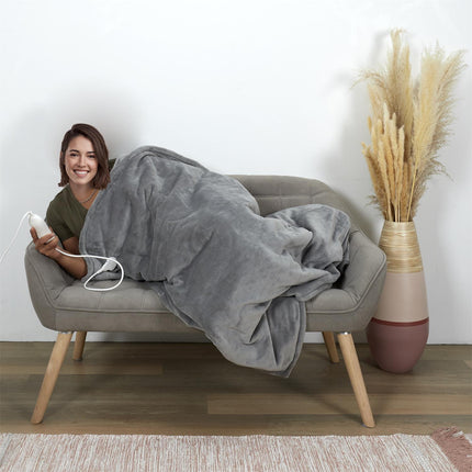 Elektriskā sildāmā sega – 3 temperatūras režīmi (160 × 120 cm)