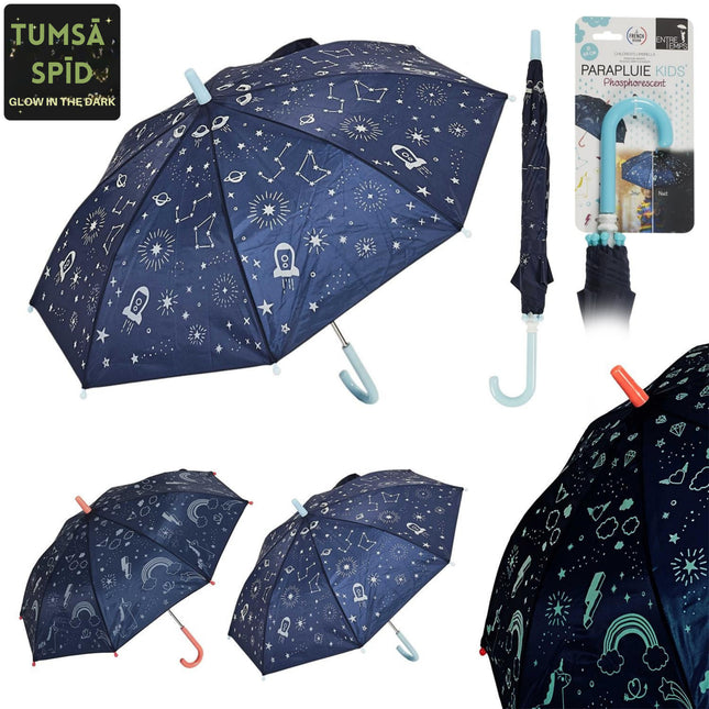 Bērnu lietussargs, kas spīd tumsā – Astro / Unicorn
