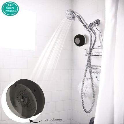 Ūdensizturīgs Bluetooth skaļrunis ar piesūcekni