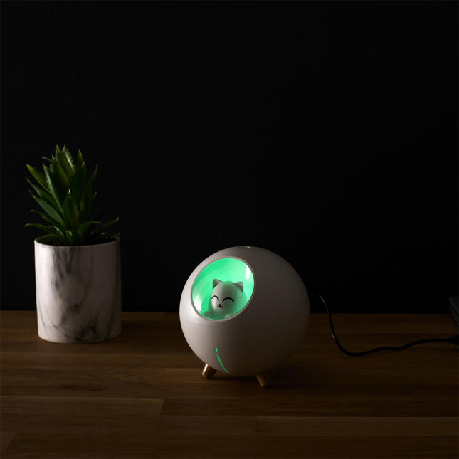 Kaķīša LED aromātu difuzors