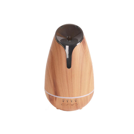 USB difuzors ar krāsu maiņu, koka imitācijas dizains 120 ml
