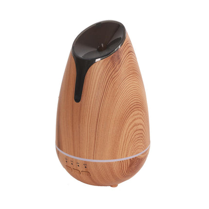 USB difuzors ar krāsu maiņu, koka imitācijas dizains 120 ml
