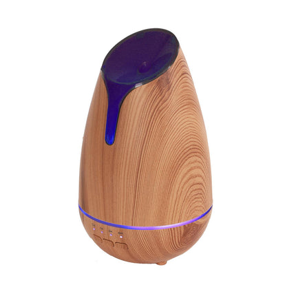 USB difuzors ar krāsu maiņu, koka imitācijas dizains 120 ml