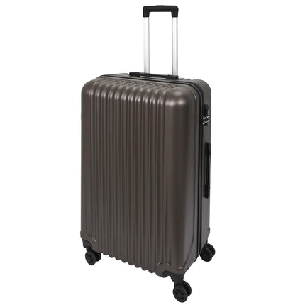 5 dažādu izmēra ceļojuma koferi – perlamutra brūns 100L / 66L / 37L / 24L / 18