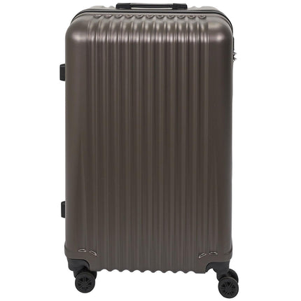 5 dažādu izmēra ceļojuma koferi – perlamutra brūns 100L / 66L / 37L / 24L / 18