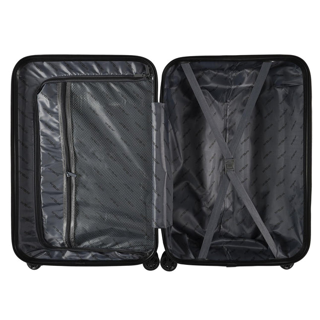 5 dažādu izmēra ceļojuma koferi – perlamutra brūns 100L / 66L / 37L / 24L / 18