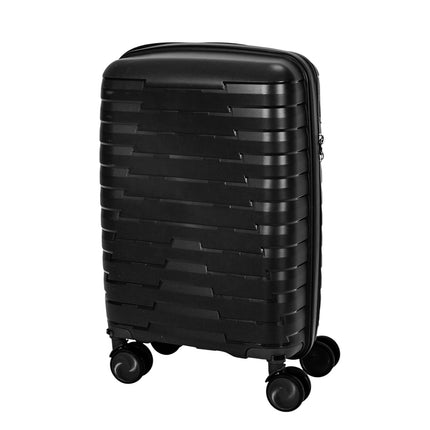 Cietā korpusa ceļojumu koferis – melns 4 Varianti: XS – 32 L /S – 45 L /M – 70 L /L – 101 L