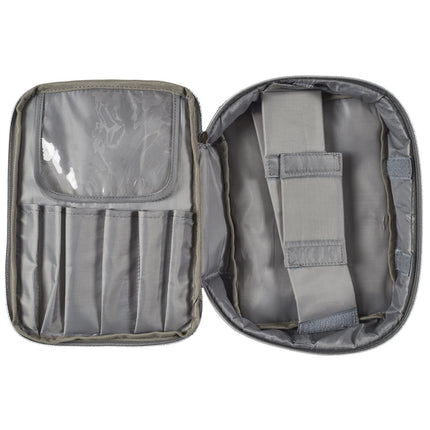 Ceļojumu kosmētikas un higiēnas organizators – pelēks