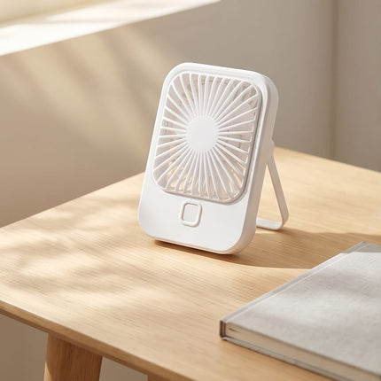 Portatīvais USB ventilators ar statīvu- kluss un jaudīgi 3 ventilatora ātrumi