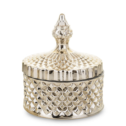 Stikla trauciņš ar vāku